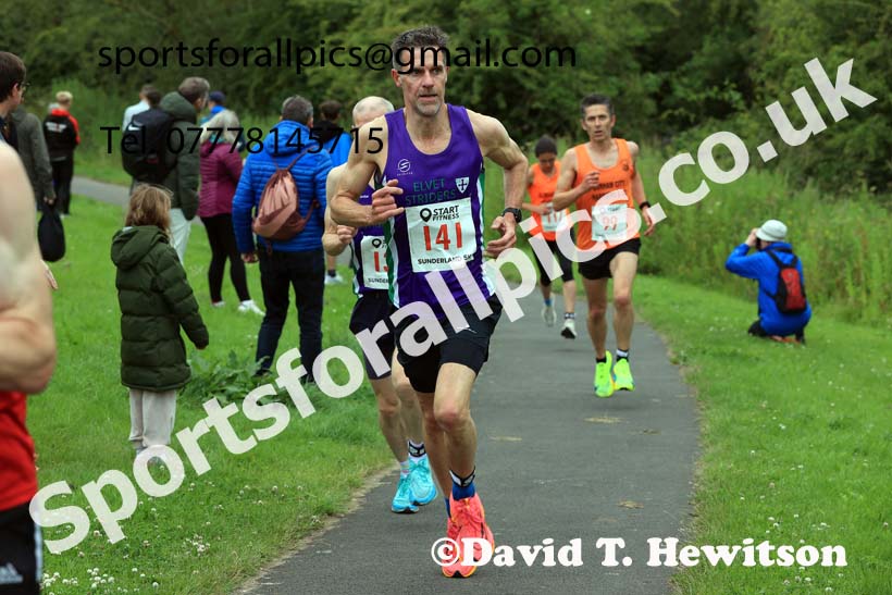 Women and Men Over-50s, 2024 Sunderland Harriers 5k, Silksworth, Sunderland.  Photo: David T. Hewitson/Sports for All Pics